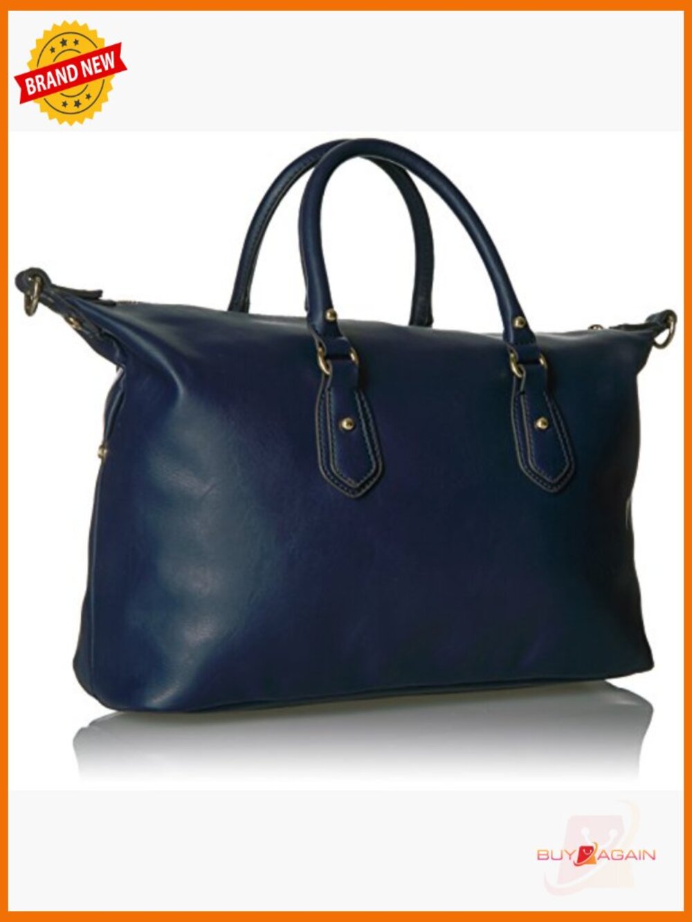 Satchel Crossbody Bag with Convertible Strap, Lightweight - Picture 3 of 6
